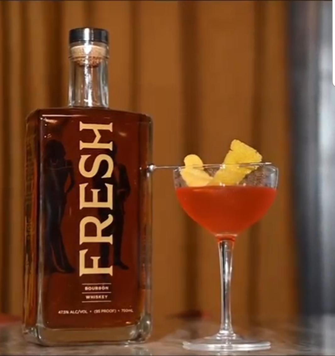 Fresh Bourbon Paper Plane